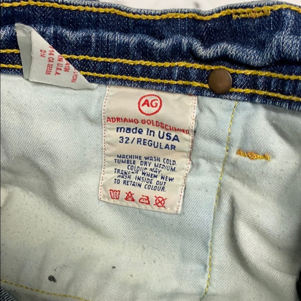 Mens AG Adriano Goldschmied The Hero Dark Wash - Picture 3 of 5